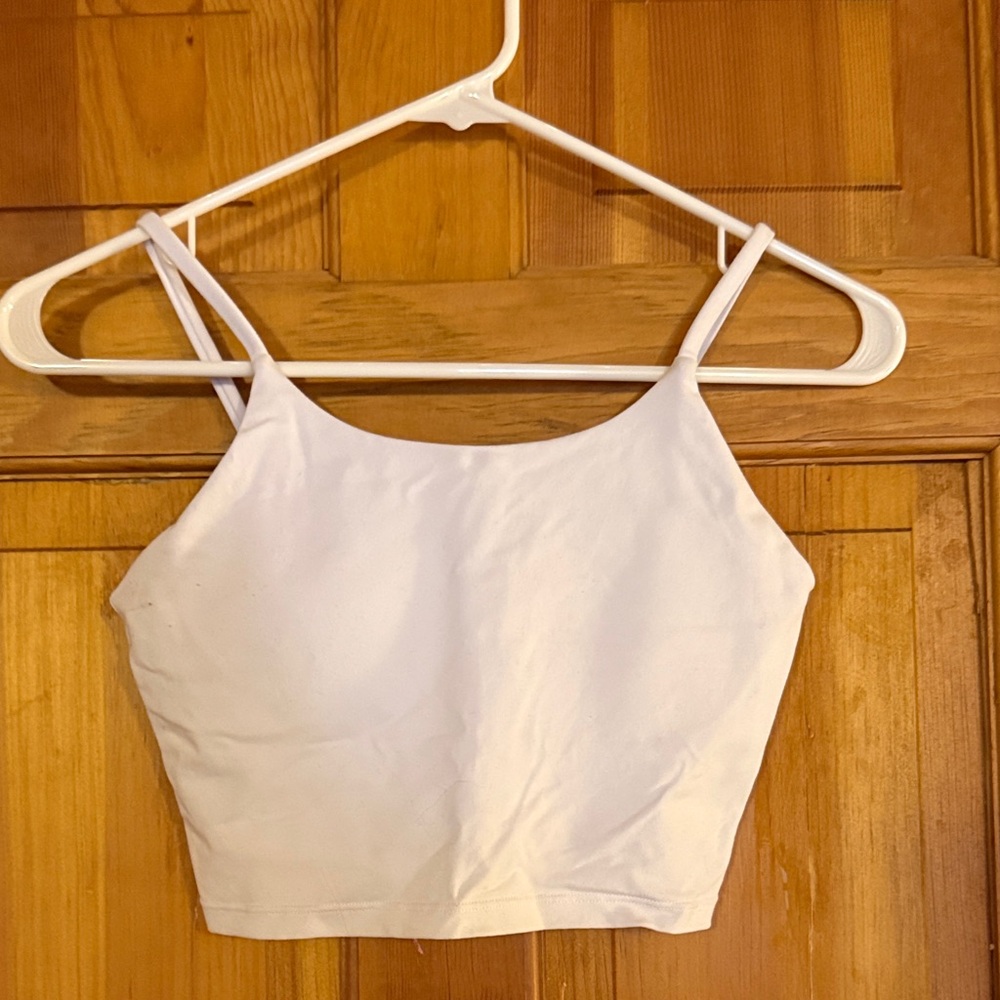 White Women's Crop Top